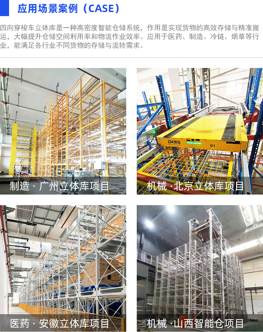 四向穿梭車(chē)自動(dòng)化立體庫(kù)系統(tǒng)
